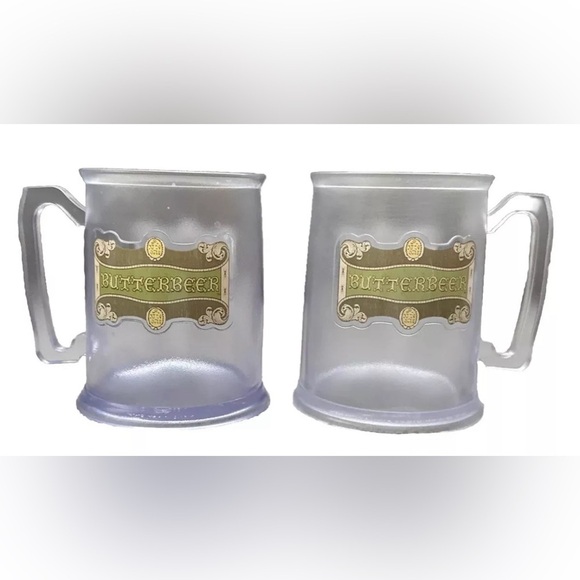 Set Of 2 Universal Studios Wizarding World of Harry Potter Butterbeer Cup Mug - Picture 3 of 4